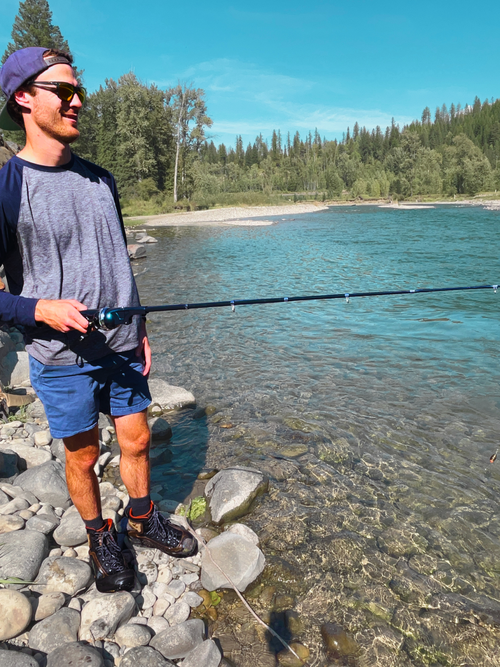 CarryCast Foldable Fishing Rod Compact Portable Travel Gear